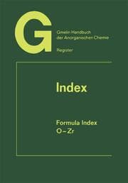 Cover von Index Formula Index