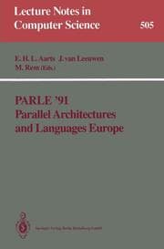 Cover von Parle 91 Parallel Architectures and Languages Europe
