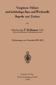 Cover von Vergütete Hölzer und holzhaltige Bau- und Werkstoffe, Begriffe und Zeichen
