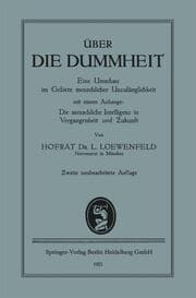 Cover von Über die Dummheit