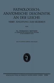 Cover von Pathologisch-Anatomische Diagnostik an der Leiche