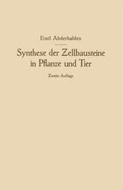 Cover von Synthese der Zellbausteine in Pflanze und Tier