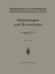Cover von Schubstangen und Kreuzköpfe