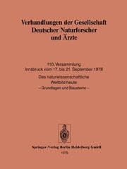 Cover von Verhandlungen der Gesellschaft Deutscher Naturforscher und Ärzte