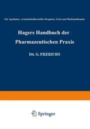 Cover von Hagers Handbuch der Pharmazeutischen Praxis