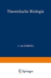 Cover von Theoretische Biologie