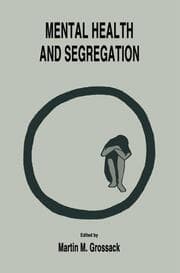Cover von Mental Health and Segregation