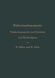 Cover von Widerstandsmomente