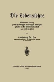 Cover von Die Lebenslehre