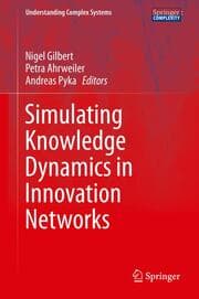 Cover von Simulating Knowledge Dynamics in Innovation Networks