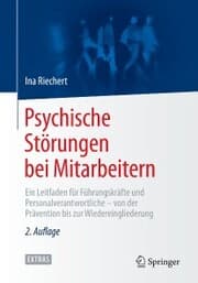 Cover von Psychische Störungen bei Mitarbeitern