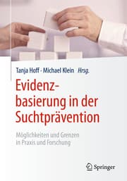 Cover von Evidenzbasierung in der Suchtprävention