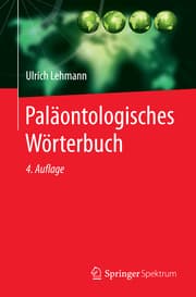 Cover von Paläontologisches Wörterbuch