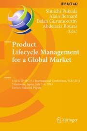 Cover von Product Lifecycle Management for a Global Market