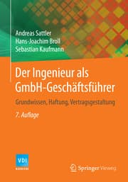 Cover von Der Ingenieur als GmbH-Geschäftsführer