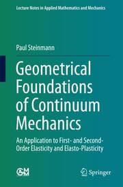 Cover von Geometrical Foundations of Continuum Mechanics