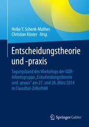 Cover von Entscheidungstheorie und -praxis