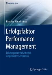 Cover von Erfolgsfaktor Performance Management