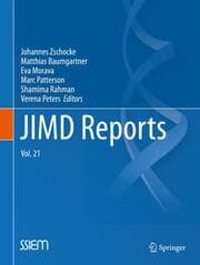 Cover von JIMD Reports, Volume 21