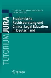 Cover von Studentische Rechtsberatung und Clinical Legal Education in Deutschland