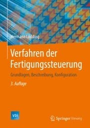 Cover von Verfahren der Fertigungssteuerung