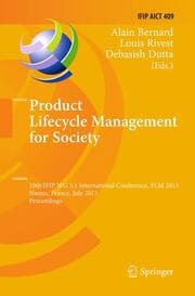 Cover von Product Lifecycle Management for Society