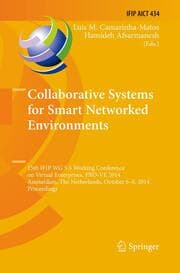 Cover von Collaborative Systems for Smart Networked Environments