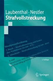 Cover von Strafvollstreckung