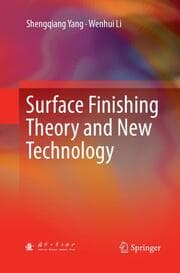 Cover von Surface Finishing Theory and New Technology