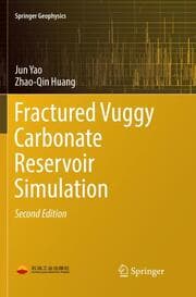 Cover von Fractured Vuggy Carbonate Reservoir Simulation