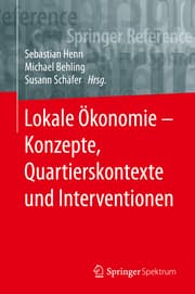 Cover von Lokale Ökonomie - Konzepte, Quartierskontexte und Interventionen