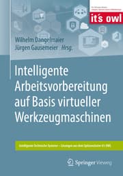 Cover von Intelligente Arbeitsvorbereitung auf Basis virtueller Werkzeugmaschinen
