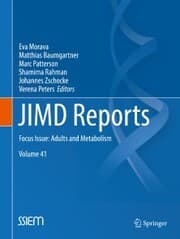 Cover von JIMD Reports, Volume 41