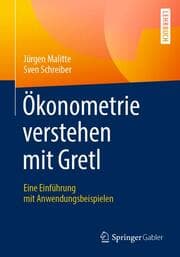 Cover von Ökonometrie verstehen mit Gretl