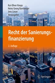 Cover von Recht der Sanierungsfinanzierung