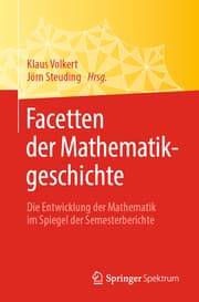 Cover von Facetten der Mathematikgeschichte