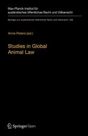 Cover von Studies in Global Animal Law
