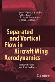 Cover von Separated and Vortical Flow in Aircraft Wing Aerodynamics