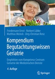 Cover von Kompendium Begutachtungswissen Geriatrie