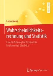 Cover von Wahrscheinlichkeitsrechnung und Statistik