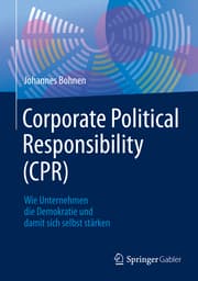 Cover von Corporate Political Responsibility (CPR)