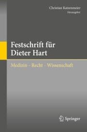 Cover von Festschrift für Dieter Hart