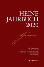 Cover von Heine-Jahrbuch 2020