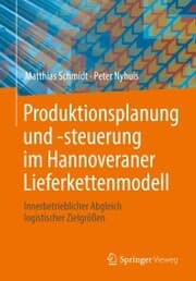 Cover von Produktionsplanung und -steuerung im Hannoveraner Lieferkettenmodell