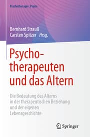 Cover von Psychotherapeuten und das Altern