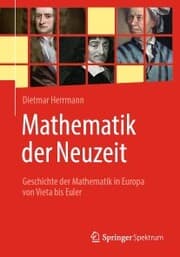 Cover von Mathematik der Neuzeit