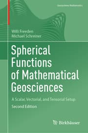 Cover von Spherical Functions of Mathematical Geosciences
