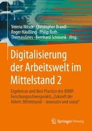 Cover von Digitalisierung der Arbeitswelt im Mittelstand 2