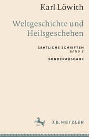 Cover von Karl Löwith: Weltgeschichte und Heilsgeschehen