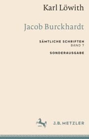 Cover von Karl Löwith: Jacob Burckhardt